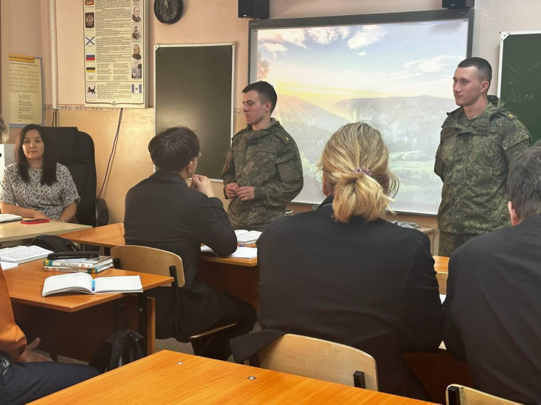 Продолжаются профориентационные мероприятия для старшеклассников..